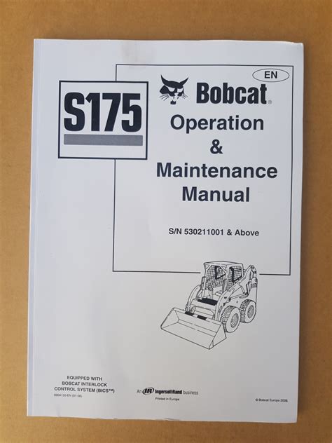 2001 bobcat s175 skid steer|s175 bobcat service manual pdf.